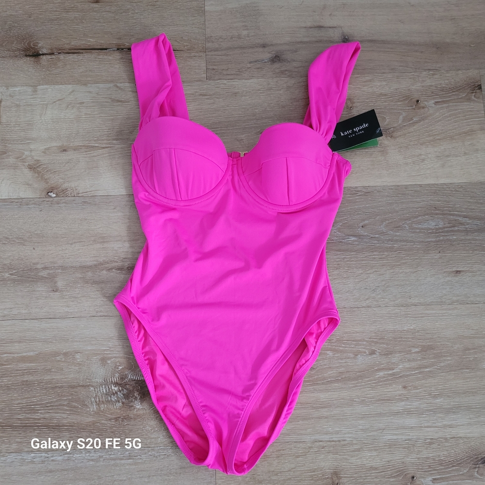 kate spade Hot Pink One-Piece Swimsuit